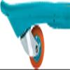 Razor RipStik Brights Caster Board - Teal/Orange - FFP view 4