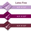 A AZURELIFE Resistance Bands,Professional Long Non-Latex Elastic Stretch Bands,Exercise Bands for Physical Therapy, Yoga, Pilates, Rehab, at-Home or The Gym Workouts, Strength Training view 3