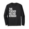Teacher Has Had Enough Protect Kids Not Guns T-Shirt view 1