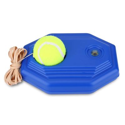 Dwawoo Tennis Trainer, Baseboard Self Tennis Training Ball Base Set Ball Back for Single Person Practice