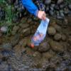 Vecto Water Collection and Filtration Bag 2 Liter Orange - 28mm Neck Compatible With Popular Filters - Wide Opening For Easy Water Collection - Lightweight, Compact, Durable Tethered Cap and Slider view 2