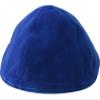 A1 Skullcap Velvet Fabric Kippot Single or Bulk Kippah Optional Custom Imprinting Inside for Your Speacial Event  Blue view 1