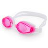 Adult Swimming Goggles with Case | Light Color Tint, UV Protection, Anti-Fog | Silicone, Watertight, Lightweight & Low Drag | Great for Team Sport Training, Competition, Recreational (Pink) view 2