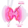 Adult Swimming Goggles with Case | Light Color Tint, UV Protection, Anti-Fog | Silicone, Watertight, Lightweight & Low Drag | Great for Team Sport Training, Competition, Recreational (Pink) view 3
