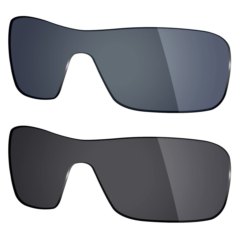 Mryok 2 Pair Polarized Replacement Lenses for Oakley Turbine Rotor Sunglass - Options