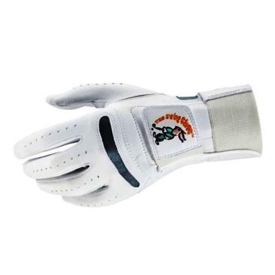 Swing Glove Left Best Golf Training Aid/Play for Right Handed Golfer S ~ XXXL [Original Patent] (M)
