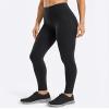 PHISOCKAT High Waist Yoga Pants Women with Pockets, Leggings for Women Tummy Control, Workout Leggings Black view 2