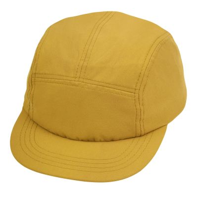 CLAPE 5 Panel Hat for Men, Quick Drying Sun Hat Unique Design Short Brim Bump Cap