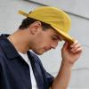 CLAPE 5 Panel Hat for Men, Quick Drying Sun Hat Unique Design Short Brim Bump Cap view 4