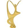 Crown Awards Dance Trophies with Custom Engraving, 7.25" Personalized Contemporary Dancer Trophy On Deluxe Round Base 10 Pack view 2
