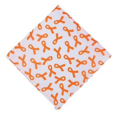 Fun Express Orange Ribbon Bandanas  Bright and Vibrant Apparel Accessories for Hats Costumes and Party Favors  Ideal for Themed Events Festivals and Group Gatherings  Bold Orange Color  1 Piece