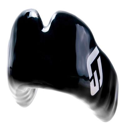 GuardLab APEX Mouthguard w/Case | Football, Basketball, Boxing, Wrestling, Soccer, Karate, Hockey, MMA | Adult & Youth | Pre-Indented for a Precise Fit (APEX/Standard Black, Small)