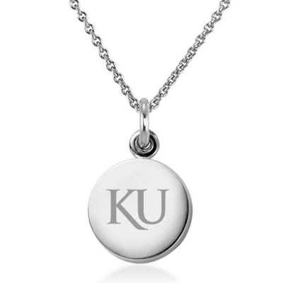 M. LA HART University of Kansas Necklace with Charm in Sterling Silver