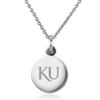 M. LA HART University of Kansas Necklace with Charm in Sterling Silver view 1