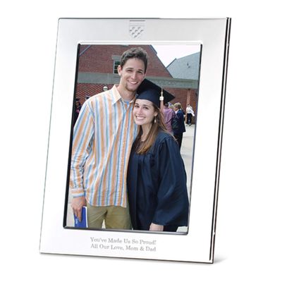M. LA HART University of Richmond Polished Pewter 5x7 Picture Frame