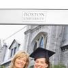 M. LA HART Boston University Polished Pewter 8x10 Picture Frame view 2