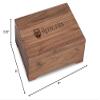 M. LA HART Rutgers University Solid Walnut Desk Box view 3