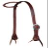Professional's Choice Ranch  Single Ear Headstalls | Single Stainless Steel Buckle Adjustment | Heavy Oil with Tie Checks view 1