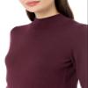 Amazon Essentials Women's Lightweight Mockneck Sweater (Available in Plus Size), Burgundy, XX-Large view 4