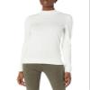 Amazon Essentials Women's Lightweight Mockneck Sweater (Available in Plus Size), Ivory, XX-Large view 1
