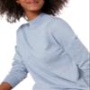 Amazon Essentials Women's Lightweight Mockneck Sweater (Available in Plus Size), Indigo Blue Heather, Medium view 4