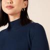 Amazon Essentials Women's Lightweight Mockneck Sweater (Available in Plus Size), Navy, Medium view 4