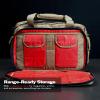 DDT VETERAN OWNED AND OPERATED Ranger 2 Pistol Padded Range Bag, 1000D, Locking Zippers, Color Tan view 4