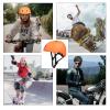 67i Bike Helmet for Adults & Kids 8-14 - Adjustable L (22.83-23.82) Lightweight Ventilated Cycling Helmets with 11 Vents (Orange) view 2