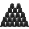 KUUQA 20Pcs Drawstring Backpack Bag Bulk Black Drawstring Bags String Backpack Sport Gym Sack Bags Foldable Storage Bag for Women Men Shopping Gym Travel Sports view 1