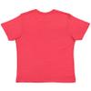 LAT Youth 100% Cotton Jersey Crew Neck Short Sleeve Tee, Vintage Red, X-Small view 2