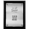 Graduation Plaques with Custom Engraving, 7x9 Graduate Floating Plaque Award, Great Graduation Awards Prime view 1