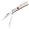 Puma SGB Trapper White Smooth Bone Folding Pocket Knife view 1