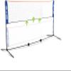 JOOLA HIT MIT Adjustable Height Portable Badminton Net Set - Competition Multi Sport Indoor or Outdoor Net for Playing Pickleball, Kids Volleyball, Soccer Tennis, Lawn Tennis - Easy and Fast Assembly view 1