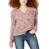 American Rag Juniors' Off-The-Shoulder Mixed-Knit Sweater (Canyon Rose, XXL) view 1