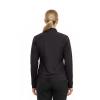 Natural Uniforms Women's Ultra Soft Stretch Zip Up Scrub Jacket (Black, 3X-Large) view 3