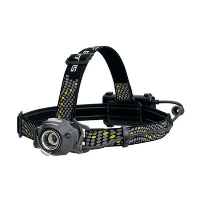 GENTOS DPX-333D LED Headlight with Flashing Function, Brightness 400 Lumens, Operation Time 7 Hours, Contactless Sensor Switch, Uses 3 AA Batteries, Compliant with ANSI Standards