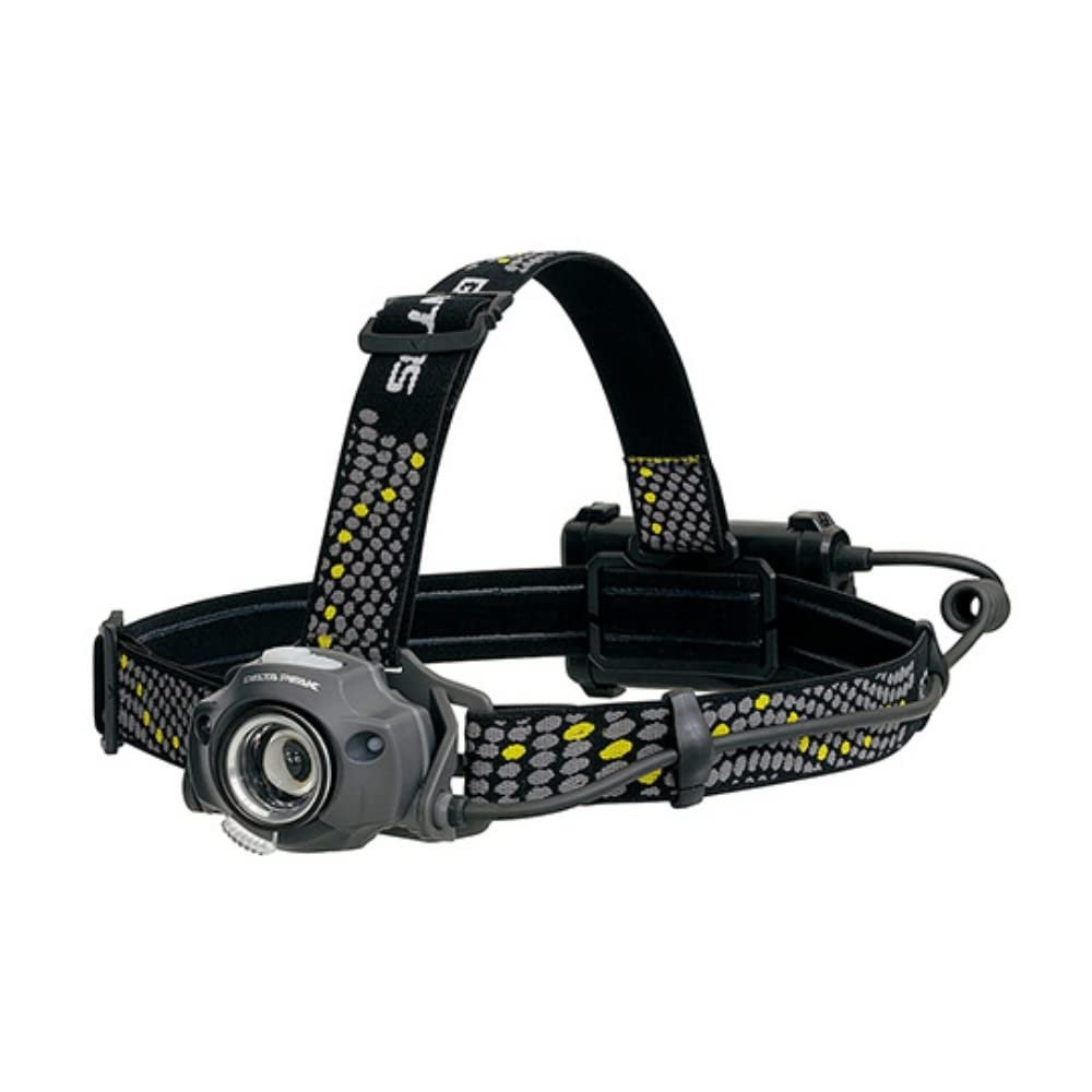 GENTOS DPX-333D LED Headlight with Flashing Function, Brightness 400 Lumens, Operation Time 7 Hours, Contactless Sensor Switch, Uses 3 AA Batteries, Compliant with ANSI Standards