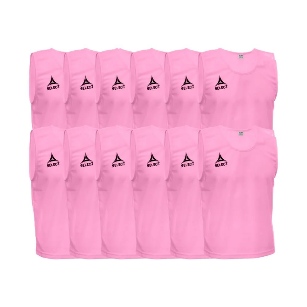 SELECT 2019 Scrimmage Vest (Pack of 12), Youth, Pink