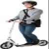 Razor A6 Kick Scooter for Kids Ages 8+ - Extra-Tall Handlebars & Longer Deck, 10" Urethane Wheels, Anti-Rattle Technology, for Riders Up to 220 lbs view 2