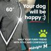 MOONSASH Fitted Reflective Gear for Walking at Night - Midnight Black MED | Running, Biking, Dog | Reversible & Comfortable Reflective Sash for Women & Men | US Patented | Stylish Vest Replacement! view 2