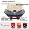 YLG Oversized Bike Seat with Taillight - Oversized Comfort Bike Seats for Women Men - Extra Wide Bicycle Saddle,Universal Fit, Shock Absorbing (Wide Saddle) view 3
