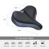 YLG Oversized Bike Seat with Taillight - Oversized Comfort Bike Seats for Women Men - Extra Wide Bicycle Saddle,Universal Fit, Shock Absorbing (Wide Saddle) view 4