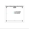 Better Display Cases Clear Acrylic Catchers Helmet Display Case with Orange Risers and Clear Base (A002-OR) view 3