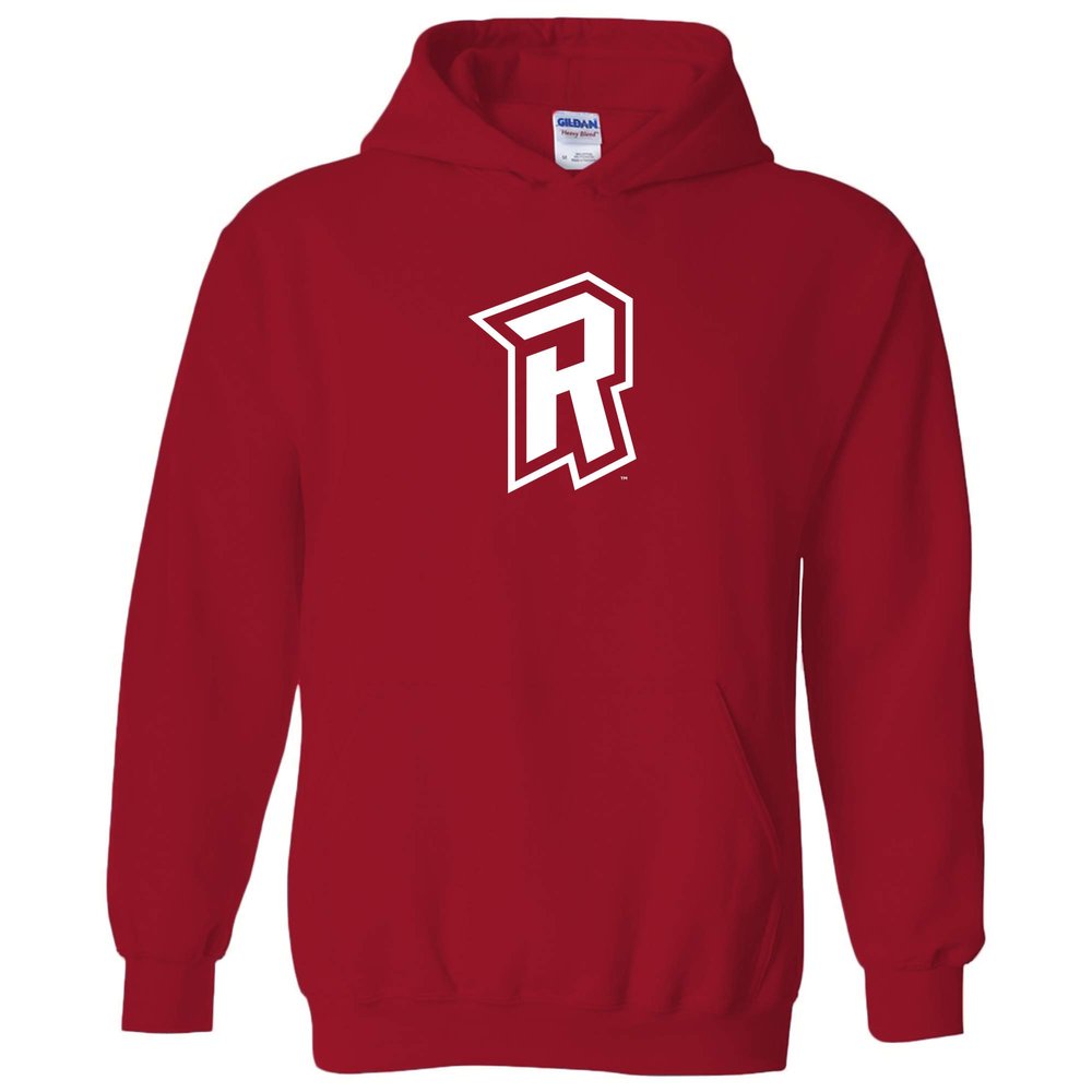 UGP Campus Apparel AH02 - Radford Highlanders Primary Logo HOODIE - Small - Red