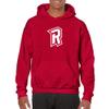 UGP Campus Apparel AH02 - Radford Highlanders Primary Logo HOODIE - Small - Red view 4