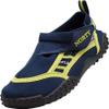 NORTY Wave Aqua Sock - Water Shoes for Kids - Swim Shoes for Kids - Beach Shoes for Kids - Water Socks - Aqua Shoes - Swimming Shoes - Skeletoe - Navy, Yellow view 1