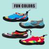 NORTY Wave Aqua Sock - Water Shoes for Kids - Swim Shoes for Kids - Beach Shoes for Kids - Water Socks - Aqua Shoes - Swimming Shoes - Skeletoe - Tie Dye Pink view 4