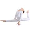 Agoky Kids Girls Metallic Shinny Tank Top Gymnastics Leotard Ballet Dance Wear Jumpsuit White Jumpsuit 10-12 view 2