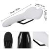 Bike Seat, 2 Colors Shockproof Wear-Resistant PU Leather Saddle Cycling Cushion (White) view 3