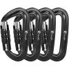 12kN Heavy Duty Carabiner Clips - Favofit Auto Locking Twist Lock Carabiner for Keychain Clip Key Ring Hammock & Dog Leash - Snag-Free D Ring Carabiners for Camping & Gym view 1